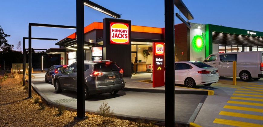 Service Station & Hungry Jacks
